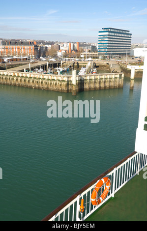 Hafen von Le Havre, Frankreich Stockfoto