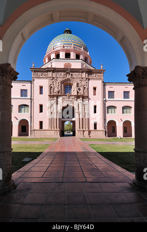 Das schöne Gebäude Presidio, nun Pima County Courthouse in Tucson in Arizona, Vereinigte Staaten von Amerika Stockfoto