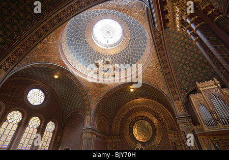 Spanische Synagoge, Prag, Tschechische Republik Stockfoto