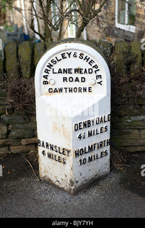 Cawthorne S.Yorkshire UK, einmal gestimmt am besten gehüteten Dorf in Süd-Yorkshire UK Stockfoto