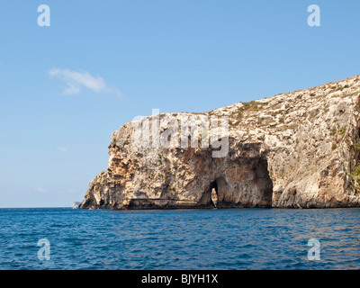 Blaue Grotte auf Malta Stockfoto