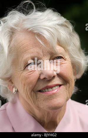 Pensionierte Dame Stockfoto