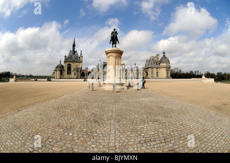 Chateau de Chantilly, Frankreich Stockfoto