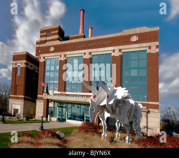 Science Center oder das Indiana-Zentrum für Wissenschaft, Mathematik und Technik in Fort Wayne, Indiana. Stockfoto