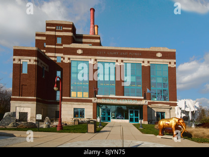 Science Center oder das Indiana-Zentrum für Wissenschaft, Mathematik und Technik in Fort Wayne, Indiana. Stockfoto