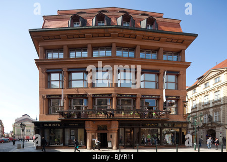 Haus der schwarzen Madonna, Old Town, Prag, Tschechische Republik Stockfoto