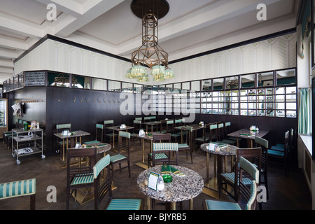 Café, Haus der schwarzen Madonna, Old Town, Prag, Tschechische Republik Stockfoto