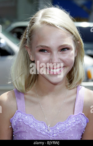 ANNASOPHIA ROBB CHARLIE und die Schokolade Tatsache CHINESE THEATRE HOLLYWOOD LOS ANGELES USA 10. Juli 2005 Stockfoto