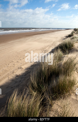 Wehenden Sande Stockfoto