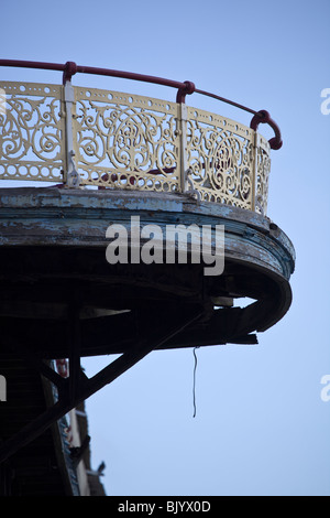 Victoria Pier Colwyn Bucht Nord-wales Stockfoto