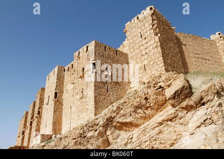 Fakhreddin Almaan Burg in der Nähe von Palmyra, Syrien. Stockfoto