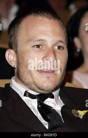 HEATH LEDGER BROKEBACK MOUNTIAN PREMIERE. PALAZZO DEL CINEMA LIDO Venedig Italien 2. September 2005 Stockfoto