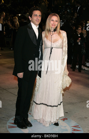 MICHAEL PENN & AIMEE MANN VANITY FAIR PARTY 2006 MORTONS WEST HOLLYWOOD LOS ANGELES USA 05 März 2006 Stockfoto