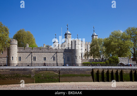 Tower of London und die Traitors Gate, London, England Stockfoto