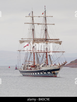 TS Stavros S Niarchos in Campbeltown Loch September 2009 Stockfoto