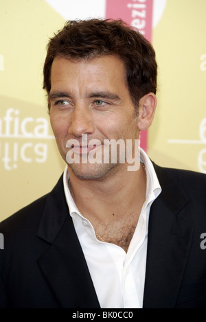 CLIVE OWEN die Kinder der Männer PHOTOCALL 63RD Venedig FILM FESTIVAL Venedig Italien 3. September 2006 Stockfoto