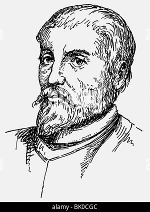 Soto, Hernando de, ca. 1496 - 21.3.1543, spanischer Entdecker, Konquistador, Porträt, zeitgenössischer Holzschnitt, Stockfoto