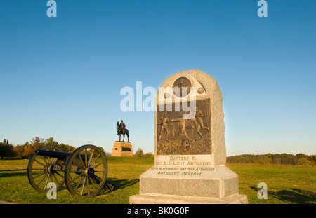 General George Gordon Meade Denkmal Stockfoto