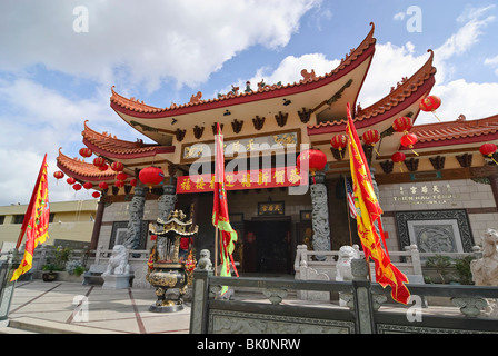 Thien Hau-Tempel, ein Taoistischer Tempel in Chinatown von Los Angeles. Stockfoto