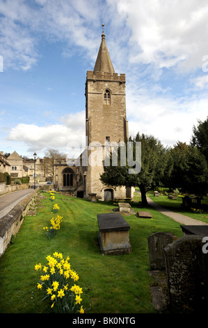 Heilige Dreiheit-Kirche in Bradford on Avon Stockfoto