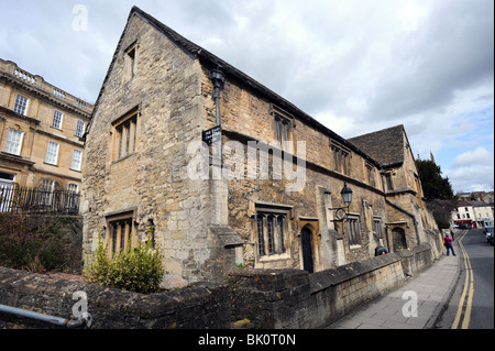 Heiligen Dreifaltigkeit Kirche Halle in Bradford on Avon, gebaut im Jahr 1500 von Thomas Horton Stockfoto