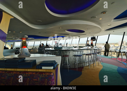 Die Begegnung Restaurant am LAX, Los Angeles International Airport. Stockfoto