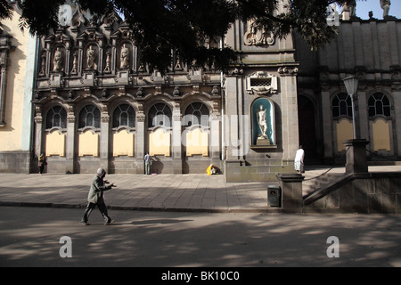 Heilige-Dreifaltigkeits-Kathedrale, Addis Ababa, Äthiopien Stockfoto