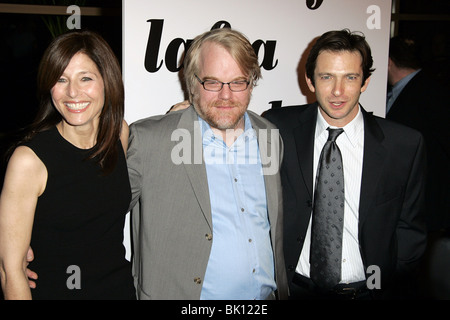 CATHERINE KEENER PHILLIP SEYMOUR HOFFMAN DAN FUTTERMAN 31. LOS ANGELES FILM CRITICS ASSOCIATION AWARDS CENTURY CITY LOS ANGE Stockfoto