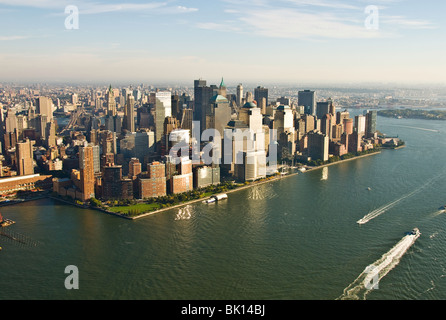 Luftaufnahme von New York, USA Stockfoto