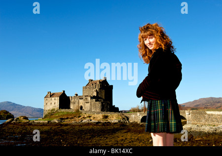 Schottland, Eilean Donan castle Stockfoto