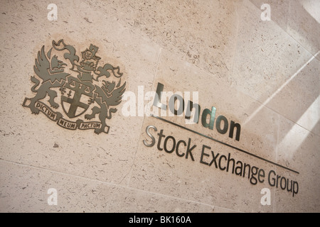 New London Stock Exchange Group Büro London Stockfoto