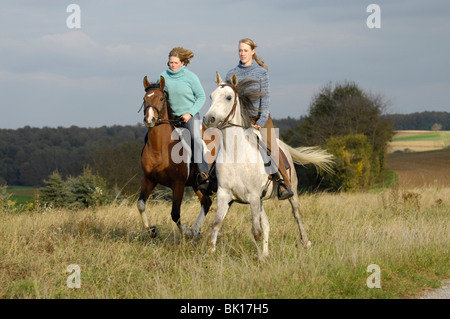 Reiten Stockfoto