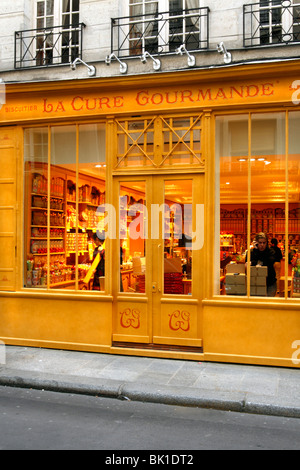 La Cure Gourmande, Confiserie, Île Saint-Louis, Paris, Frankreich Stockfoto