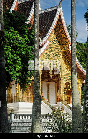 Wat Po Pha Bang, Luang Prabang, Laos Stockfoto