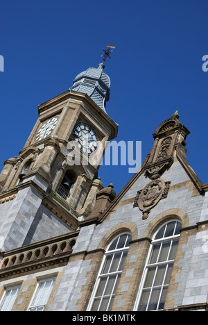 Die Victoria Appartementhaus, Paradise Road, Plymouth, Devon, England. Stockfoto