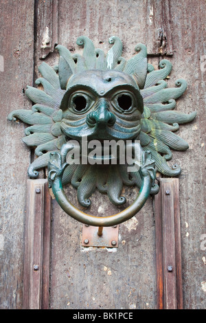 Das Heiligtum Klopfer an der Durham Kathedrale Stockfoto