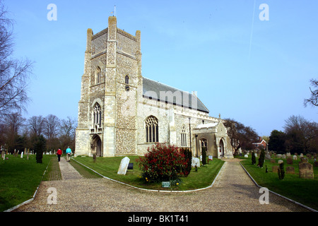 Orford Kirche, Suffolk Stockfoto