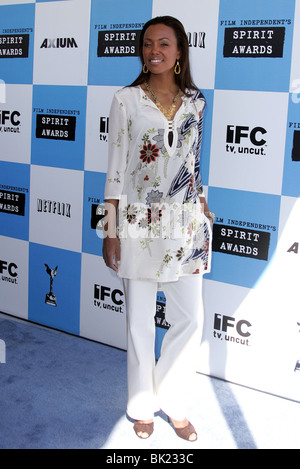 AISHA TYLER 22. FILM INDEPENDENT SPIRIT AWARDS SANTA MONICA LOS ANGELES USA 24. Februar 2007 Stockfoto