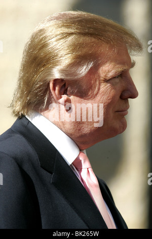 DONALD TRUMP DONALD TRUMP HOLLYWOOD WALK OF FAME HOLLYWOOD LOS ANGELES USA 16. Januar 2007 Stockfoto