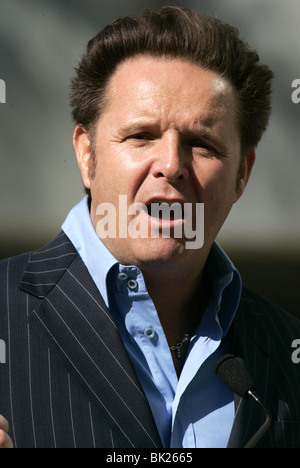 MARK BURNETT DONALD TRUMP HOLLYWOOD WALK OF FAME HOLLYWOOD LOS ANGELES USA 16. Januar 2007 Stockfoto