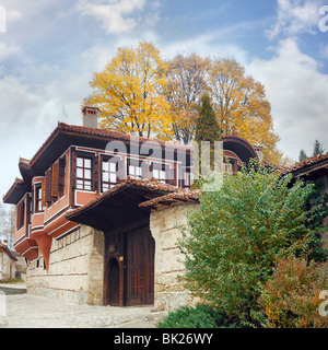 Das Haus von Todor Kableshkov in Koprivshtitsa. Stockfoto