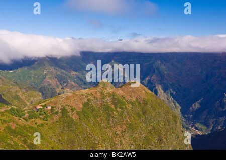 Casa Lomo do Mouro und Boca da Ecumeada, Madeira, Portugal, EU, Europa Stockfoto