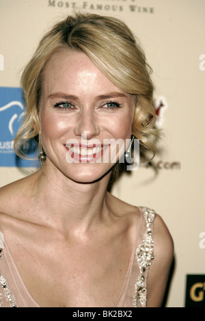 NAOMI WATTS 2007 PENFOLDS Symbol BLACK TIE GALA Jahrhundert Stadt LOS ANGELES USA 13 Januar 2007 Stockfoto