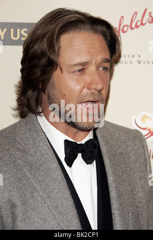 RUSSELL CROWE 2007 PENFOLDS Symbol BLACK TIE GALA Jahrhundert Stadt LOS ANGELES USA 13 Januar 2007 Stockfoto