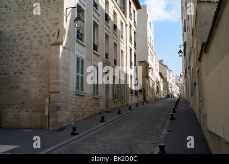 Butte Aux Cailles Viertel, Paris, Frankreich Stockfoto