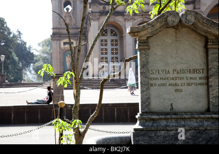 Heilige-Dreifaltigkeits-Kathedrale, Addis Ababa, Äthiopien Stockfoto