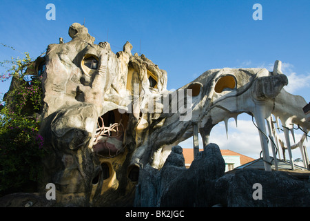 Teil des Hang Nga Crazy House auf Huynh Thuc Khang Straße in Dalat Vietnam Stockfoto