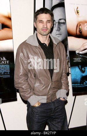 OLIVIER MARTINEZ BLOOD AND CHOCOLATE PROMO SCREENING ARCLIGHT HOLLYWOOD LOS ANGELES USA 25. Januar 2007 Stockfoto