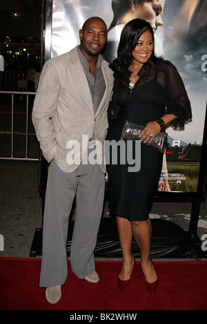 ANTOINE FUQUA & LELE ROCHON SHOOTER LOS ANGELES PREMIERE WESTWOOD LOS ANGELES USA 8. März 2007 Stockfoto