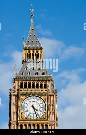 Häuser des Parlaments Clock Tower (Big Ben). London, England Stockfoto